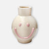 Vaas Smiley Aardewerk Roze L